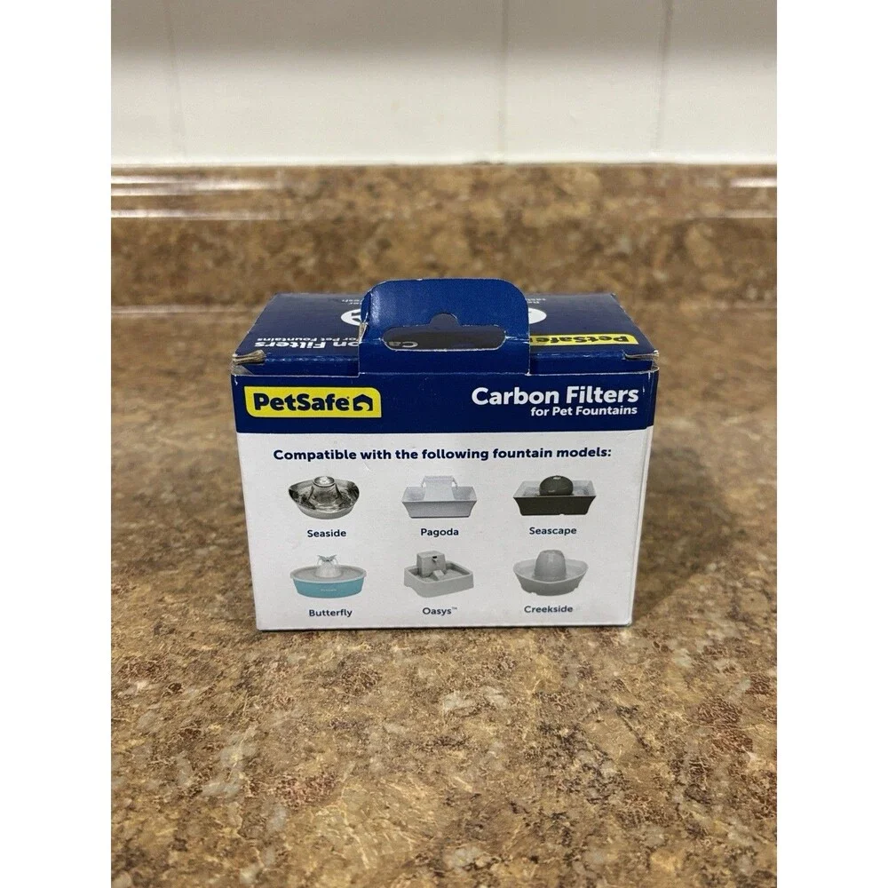 PetSafe Drinkwell Replacement Carbon Water Filters 4 Pack - NEW